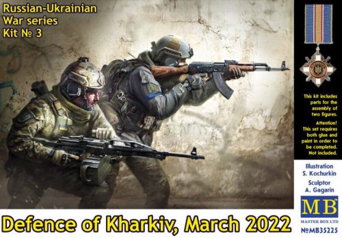 Master Box - Russian-Ukrainian War series, kit No 3. Defence of Kharkiv, March 2022