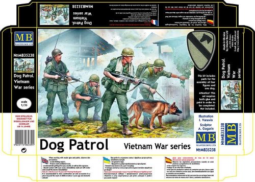 Master Box - Dog Patrol. Vietnam War series