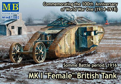 Master Box - "MK I Female" British Tank, Somme Battle period, 1916