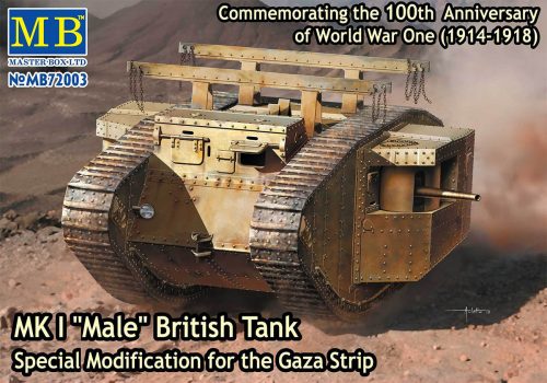 Master Box - "MK I Male" British Tank,Special Modification for the Gaza Strip