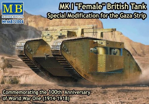 Master Box - "MK I Female" British Tank, Special Modification for the Gaza Strip