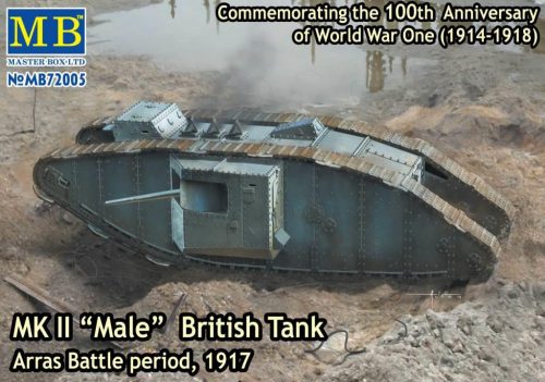 Master Box - MK II Male British Tank,Arras Battle period, 1917