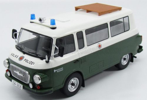 MCG - BARKAS B1000 MINIBUS WOLKS POLIZEI 1965 WHITE GREEN