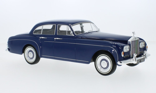 MCG - Rolls Royce Silver Cloud III Flying Spur H.J.Mulliner, dunkelblau, 1965, 1:18