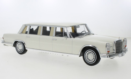 MCG - Mercedes 600 (W100) Pullman, weiss, 1969, 1:18