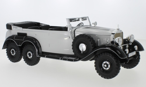 MCG - Mercedes G4 (W31), hellgrau/schwarz, 1938, 1:18