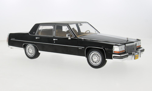 MCG - Cadillac Fleetwood Brougham, schwarz, 1982, 1:18