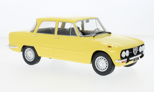 MCG - Alfa Romeo Giulia Nuova Super, hellgelb, 1974, 1:18