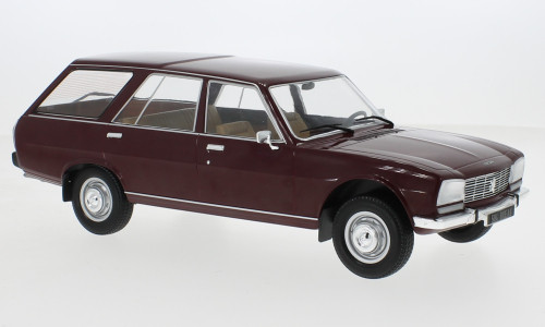 MCG - Peugeot 504 Break, dunkelrot, 1976, 1:18