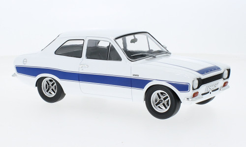 MCG - Ford Escort MK I RS 2000  weiss/blau  1973  1:18