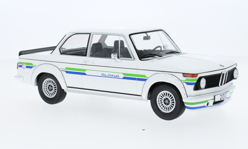 MCG - BMW 2002 Alpina, weiss/Dekor, 1973, 1:18