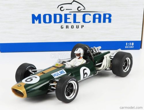 Mcg - Brabham F1 Bt20 N 6 2Nd British Gp 1966 Denny Hulme British Racing Green