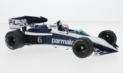 MCG - Brabham BT52, Formel 1, GP Südafrika, 1983, Parmalat, #6, 1:18