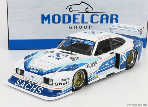 Mcg - Ford England Capri Turbo Gr.5 Team Sacha N 52 Drm Zolder 1979 H.Heyer White 2 Tone Blue