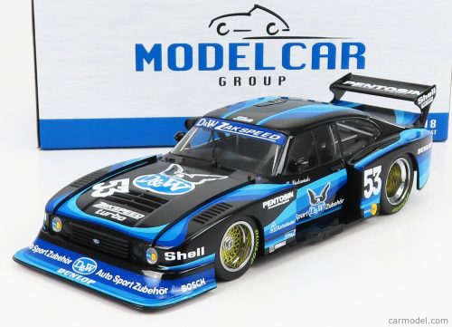 Mcg - Ford England Capri Turbo Gr.5 Team D&W N 53 Drm Spa 1980 K.Niedwiedz Black Blue