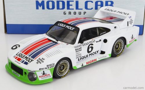 Mcg - Porsche 935J Team Liqui Moly N 6 3Rd Spa Francorchamps Drm 1980 R.Stommelen White Green