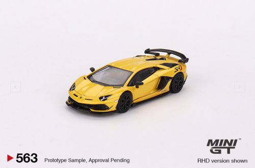 Minigt - Lamborghini Aventador Svj 63 Giallo Orion 2023