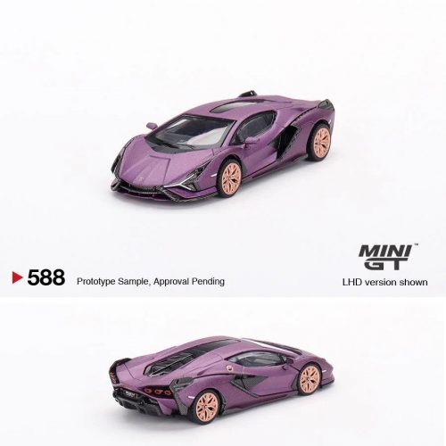 Minigt - 1:64 Lamborghini Sian FKP 37, 2023, purple - MINI GT