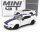 Minigt - Ford Usa Mustang Shelby Gt500 Lb Works Coupe Lhd 2021 White Blue