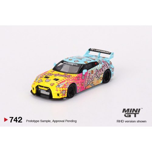 Minigt - 1:64 LB-Silhouette Works GT Nissan Skyline GT-R 35GT-RR Ver.1 LBWK KUMA 2023 (LHD) - MINI GT