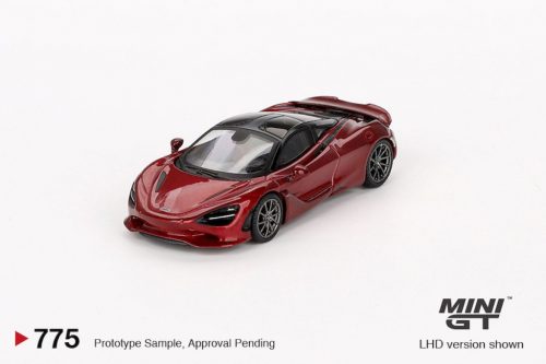 Minigt - 1:64 McLaren 750S Amaranth Red 2023 (LHD) - MINI GT