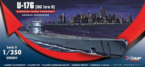 Mirage Hobby - German Submarine U-176 (IXC turm II)