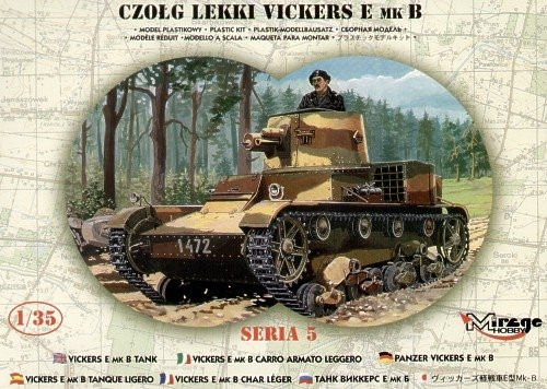 Mirage Hobby - Leichter Panzer Vickers E Mk B