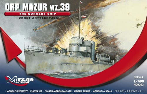 Mirage Hobby - Torpedoboot Mazur 1939