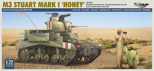 Mirage Hobby - M3 STUART Mk I 'HONEY' light tank