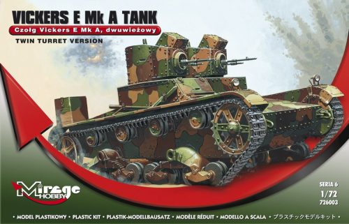 Mirage Hobby - Leichter Panzer Vickers E Mk A