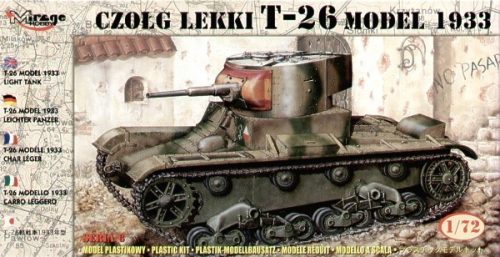 Mirage Hobby - Leichter Panzer T-26 1933