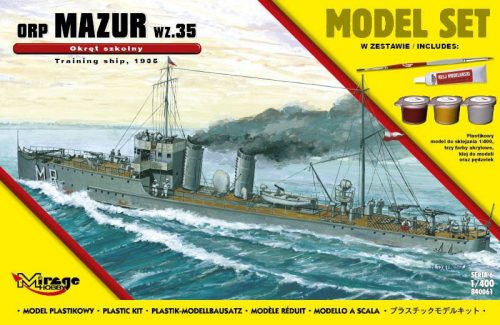 Mirage Hobby - ORP"MAZUR"1935(Training Ship)(Model Set)