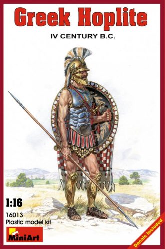 MiniArt - Greek Hoplite.   IV century  B.C.