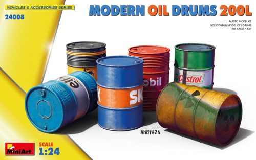 Miniart - Modern Oil Drums 200L