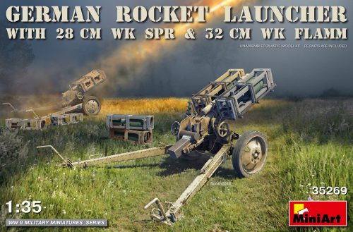 Miniart - German Rocket Launcher w/28cmWK Spr&32cmWK Flamm