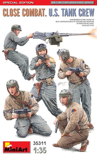 Miniart - Close Combat. U.S. Tank Crew. Special Edition