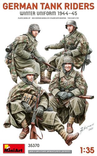 MiniArt - German Tank Riders (Winter Uniform 1944-45)