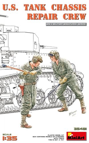 Miniart - U.S. Tank Chassis Repair Crew