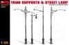 MiniArt - Tram Supports and Street Lamps