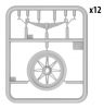 MiniArt - Railroad Wheels