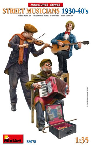 Miniart - Street Musicians 1930-40's