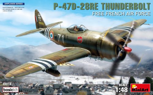 Miniart - P-47D-28RE Thunderbolt. Free French Air Force. Basic Kit