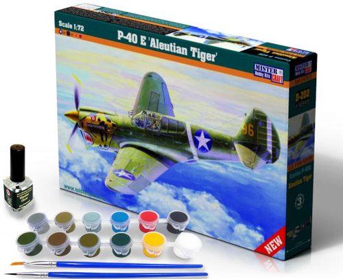 Mistercraft - P-40E Aleutian Tiger  START SET