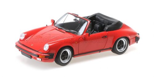 Minichamps - PORSCHE 911 3.2 CARRERA CABRIOLET 1983 RED