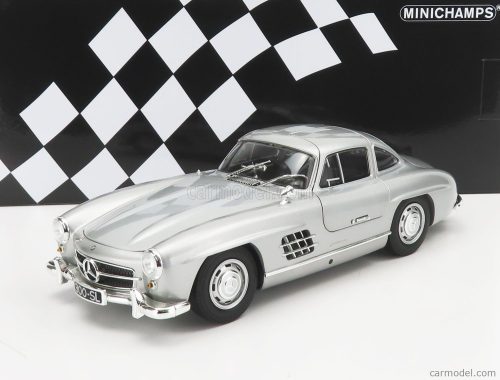 Minichamps - Mercedes Benz 300Sl Coupe Gullwing (W198) 1955 Silver