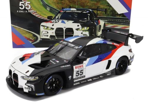 Minichamps - BMW 4-SERIES M4 GT3 TEAM BMW MOTORSPORT N 55 6h ADAC RUHR-POKAL-RENNEN 2021 PHILIPP ENG - AUGUSTO FARFUS WHITE BLACK BLUE RED