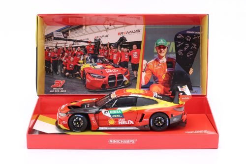 Minichamps - BMW 4-SERIES M4 GT3 TEAM SCHUBERT MOTORSPORT N 31 WINNER DTM HOCKENHEIM 2022 SHELDON VAN DER LINDE RED BLACK YELLOW