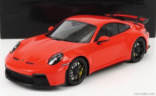 Minichamps - Porsche 911 992 Gt3 Coupe 2021 - Black Wheels Orange