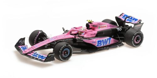 Minichamps - RENAULT F1  A523 TEAM BWT ALPINE N 10 SEASON 2023 PIERRE GASLY BLUE PINK