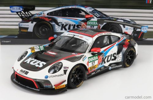 Minichamps - Porsche 911 991-2 Gt3 R Team Kues 75 Bernhard N 17 Adac Gt Masters Hockenheim 2020 K.Bachler - S.De Silvestro - Stefan Bellof Tribute Black White Red